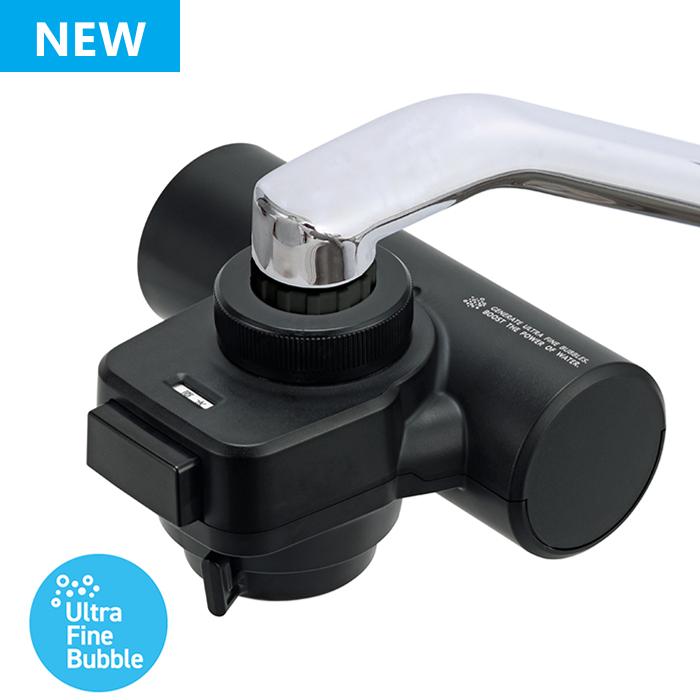蛇口直結型浄水器 mini Neo Bubble(ブラック)浄水カートリッジ1個入