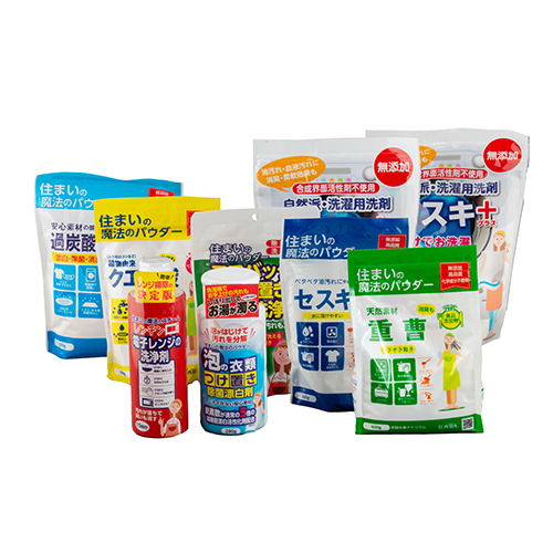 ティッシュや殺虫剤やお風呂用品や洗剤などまとめ売りセット お風呂まとめて泡洗浄 グリーンアップルの香り｜家庭用品｜フマキラー