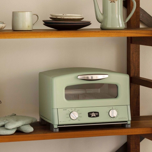 アラジン　グラファイトグリル＆トースターミントグリーン グラファイト グリル&トースター （4枚焼き） | Aladdin